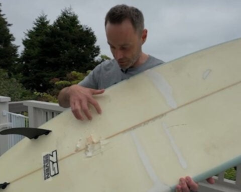 Surfer describes close encounter with shark along Peninsula coast: 'Saw this big mouth'