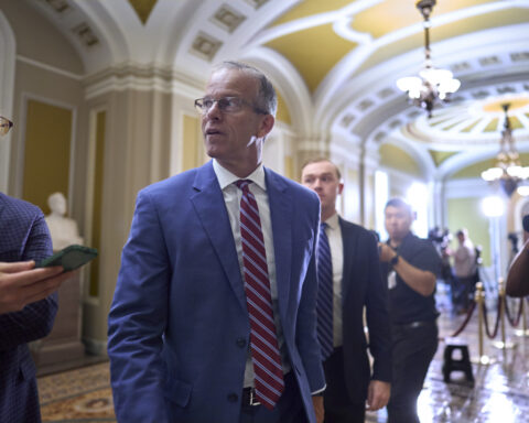 Trump urges senators to get his big tax bill done by July 4th