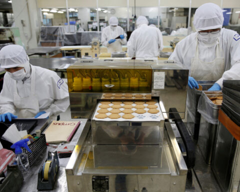Japan's service sector growth slows in May, PMI shows