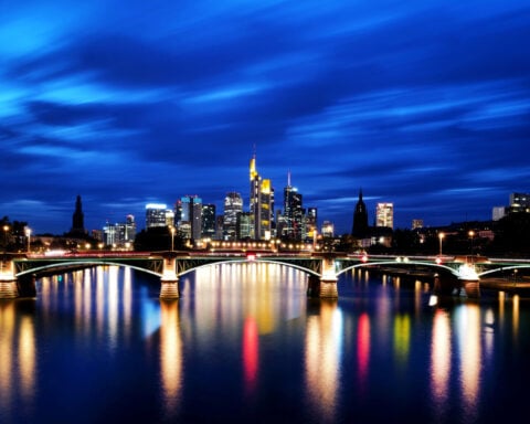 Euro zone business growth stalls in May as services stumble, PMI shows
