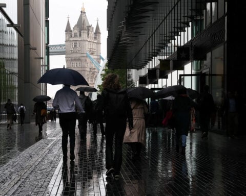 UK services sector returns to growth in May, PMI survey shows