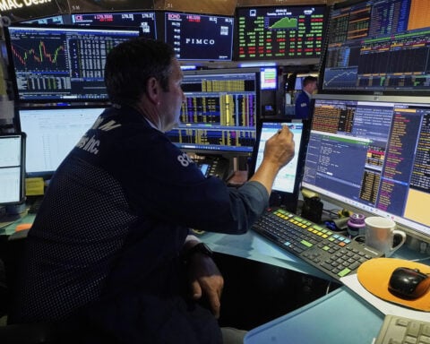 Wall Street’s big rally stalls following some discouraging economic data