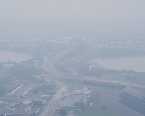 Canadian wildfire smoke spreads across a third of US