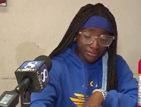 Community and celebrities show support after Salinas track star stripped of state title