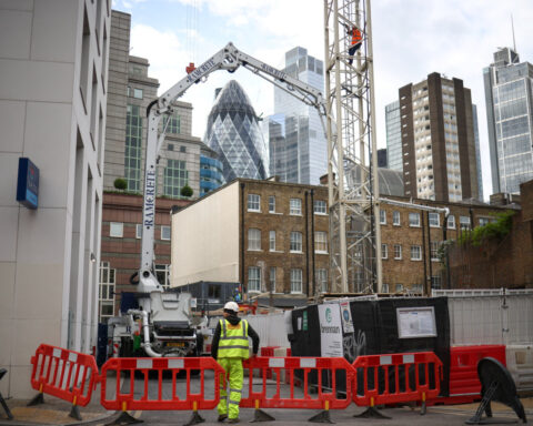 UK construction firms shed most jobs since August 2020, PMI shows