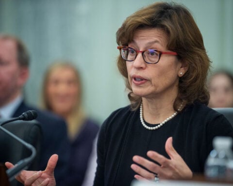 What do you do when you’re the lone Democrat on Trump’s FCC? You go on tour