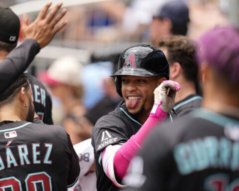 Diamondbacks savor the 'magical moment' of their 7-run rally in the 9th to stun Braves