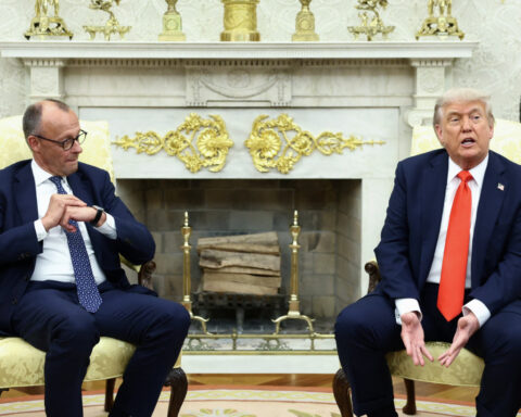 Trump, Germany's Merz build ties in friendly meeting on Ukraine and trade