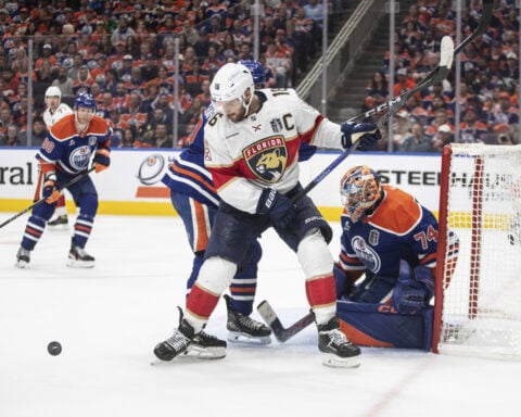 Defending champion Panthers are unfazed after losing Game 1 of the Stanley Cup Final to the Oilers