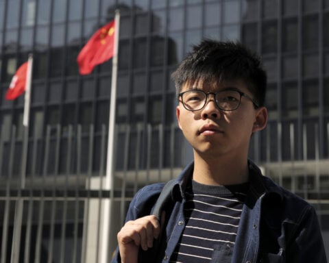 Hong Kong activist Joshua Wong charged under Beijing-imposed security law for a second time
