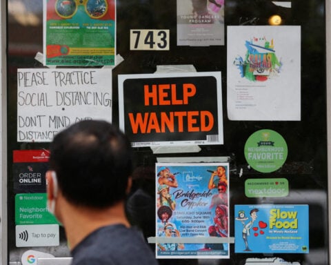 US payrolls growth slows in May, unemployment rate steady
