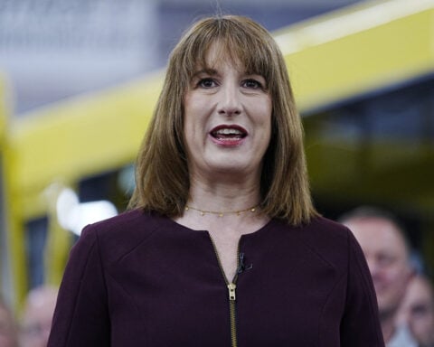 UK's Reeves says economy is turning a corner but public restless