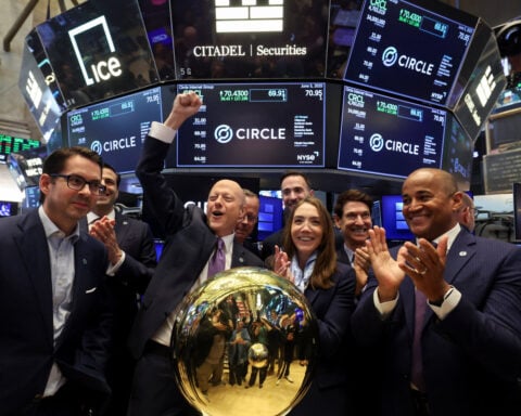 Stablecoin firm Circle adds to stellar first day gains with another stock surge