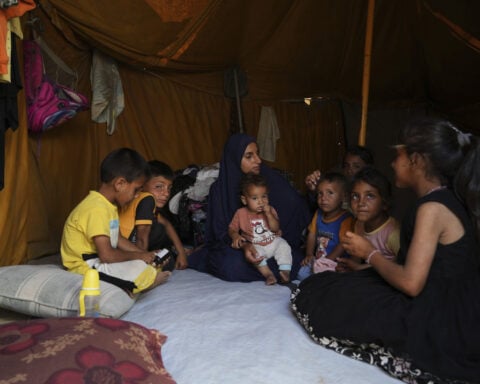Gaza marks the start of Eid with outdoor prayers in the rubble and food growing ever scarcer