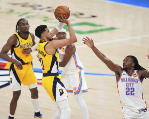 Thunder collapse late as Haliburton's buzzer-beater lifts Pacers to Game 1 win