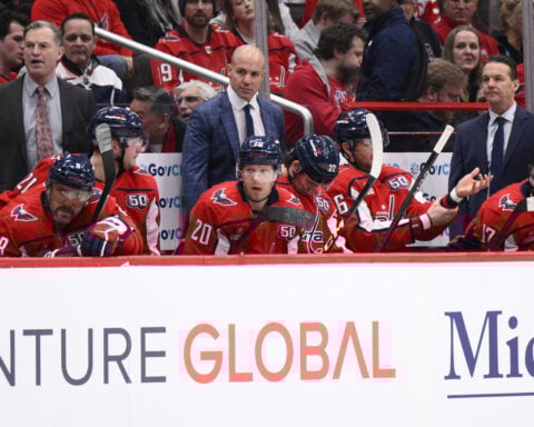 Washington Capitals' Spencer Carbery wins the Jack Adams Award as NHL coach of the year