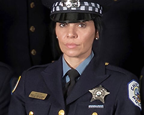 Chicago police say an officer was accidentally shot and killed by her partner
