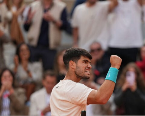 Carlos Alcaraz wins Roland Garros, completing historic comeback from two sets down to defeat Jannik Sinner in men’s final