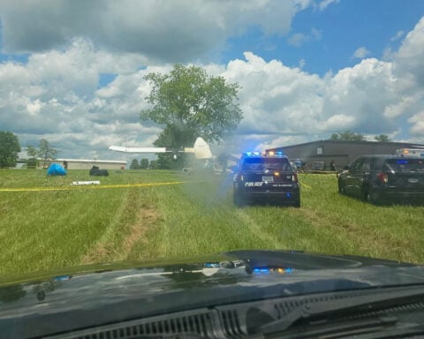 No fatalities reported after skydiving plane crashes in Tennessee, officials say