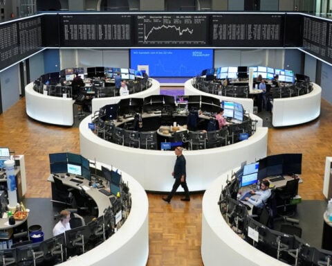 Europe's equities ease as US-China trade talks grip markets