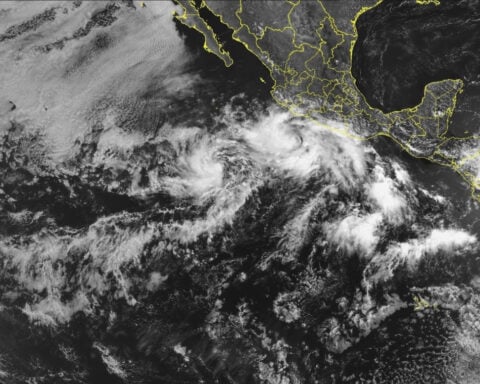 Barbara weakens to a tropical storm as it heads to cooler waters off the coast of Mexico