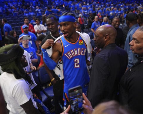 Through 2 Finals games, it's clear that the moment isn't too big for OKC's Shai Gilgeous-Alexander