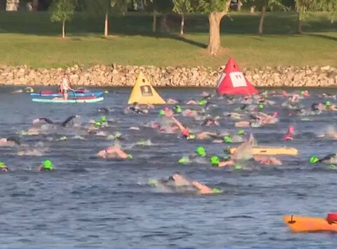 Ironman race holds special meaning for father-son team