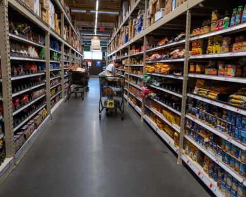 A break in the trade clouds lifted consumers’ spirits in May