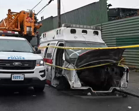 Body found in abandoned ambulance in Brooklyn