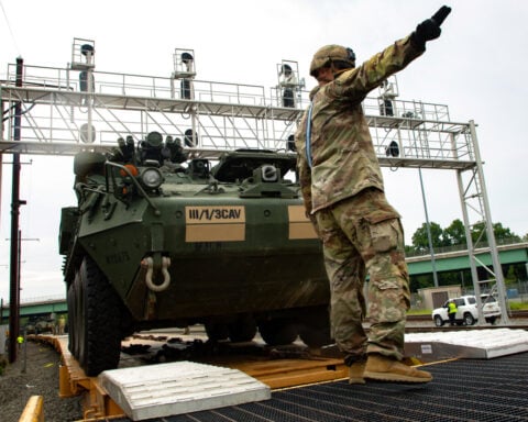 US law enforcement prepare for hundreds of thousands to attend Army parade in Washington