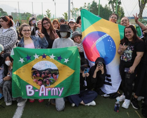 K-pop megastars RM, V released from army, promise BTS reunion