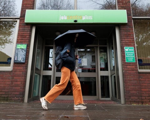 UK pay growth slows as jobless rate rises to highest since 2021