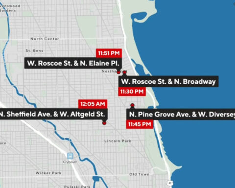 4 targeted in string of robberies on Chicago's North Side