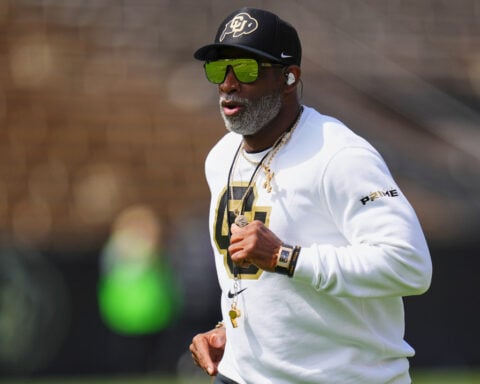 Deion Sanders absent from football camps in Boulder, Colorado. No reason specified by school