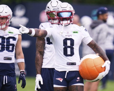 Patriots receiver Stefon Diggs keeping his discussions with team about viral boat video private