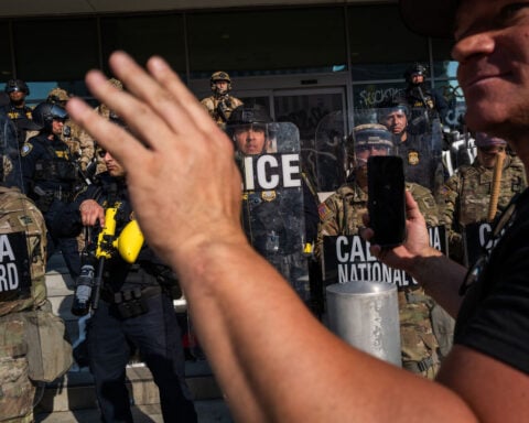 Social media algorithms boost L.A. protest misinformation in ‘combustible’ environment