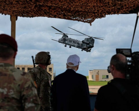 An unrestrained Trump defends deploying military to Los Angeles during Fort Bragg visit