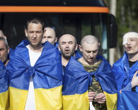 Russia launches another large-scale drone and missile attack on Ukraine, killing 3 and wounding 13