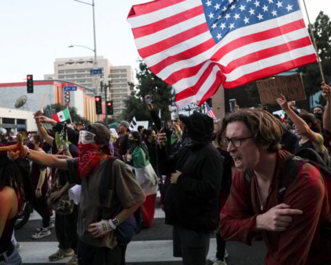 US Marines arrive in LA; California governor warns 'democracy under assault'