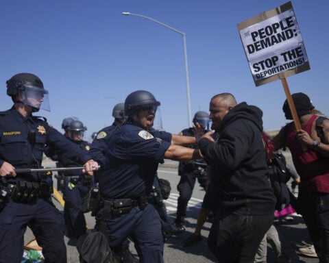 Los Angeles imposes downtown curfew as protests against Trump's immigration crackdown continue