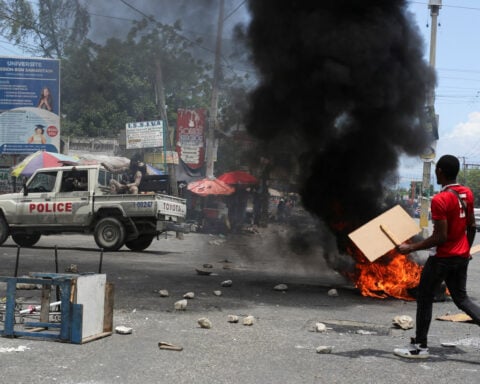 Record number of people displaced by violence in Haiti, UN agency says