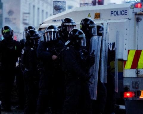 Five arrested after disorder in Northern Irish town