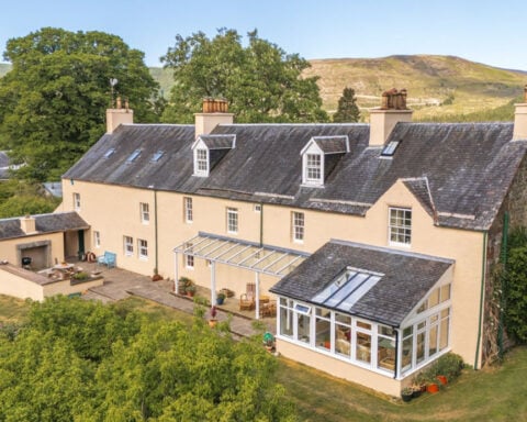 Remote Scottish lodge used to house foreign secret agents in WWII up for sale