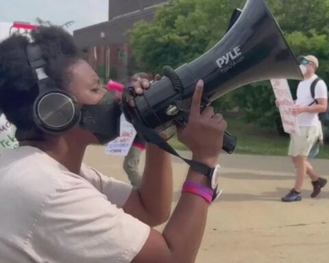 Protesters gather as Detroit high school student faces deportation