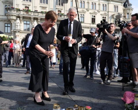 Austria comes to a standstill to mourn school shooting victims