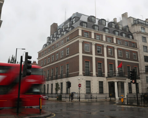 China's embassy in UK accuses NATO of 'smearing and scapegoating'