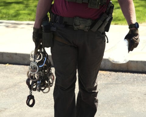 Immigration officers intensify arrests in courthouse hallways on a fast track to deportation