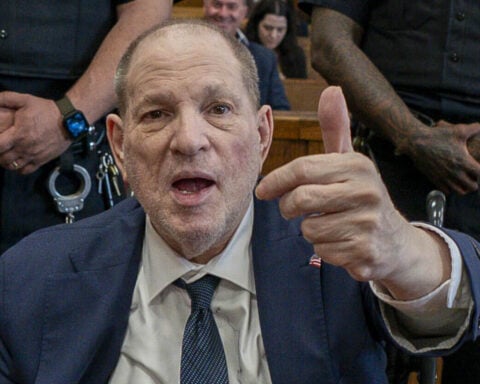 Jury convicts Harvey Weinstein of top charge in split verdict at #MeToo sex crimes retrial