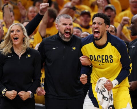 Indiana Pacers take Game 3 of NBA Finals to grab a 2-1 series lead over Oklahoma City