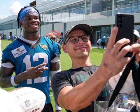 ‘I bring the juice every day’: Heisman Trophy winner Travis Hunter is having a blast during first NFL minicamp
